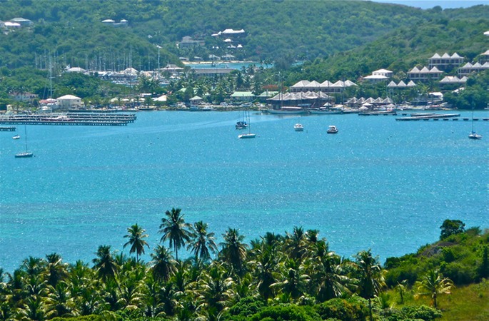 View from terrace